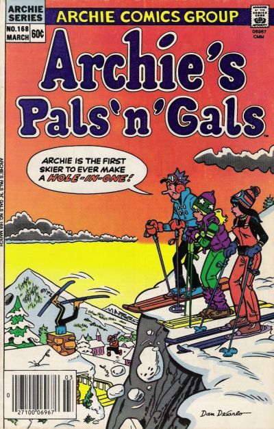 Archie's Pals 'N' Gals #168 Comic