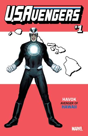 U.S. Avengers #1 (Reis Hawaii State Variant)