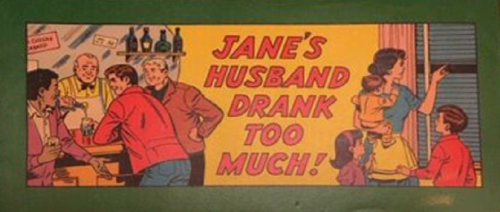 Jane's Husband Drank Too Much Comic