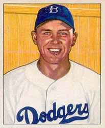 Gil Hodges 1950 Bowman #112 Sports Card
