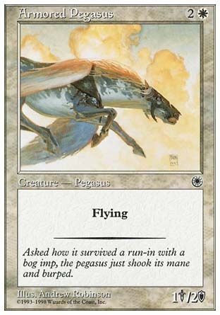 Armored Pegasus (Anthologies) Trading Card