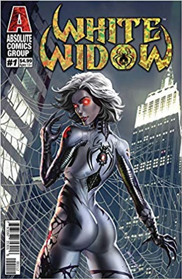White Widow #1 (Gold Speckled Foil) (2nd Printing)