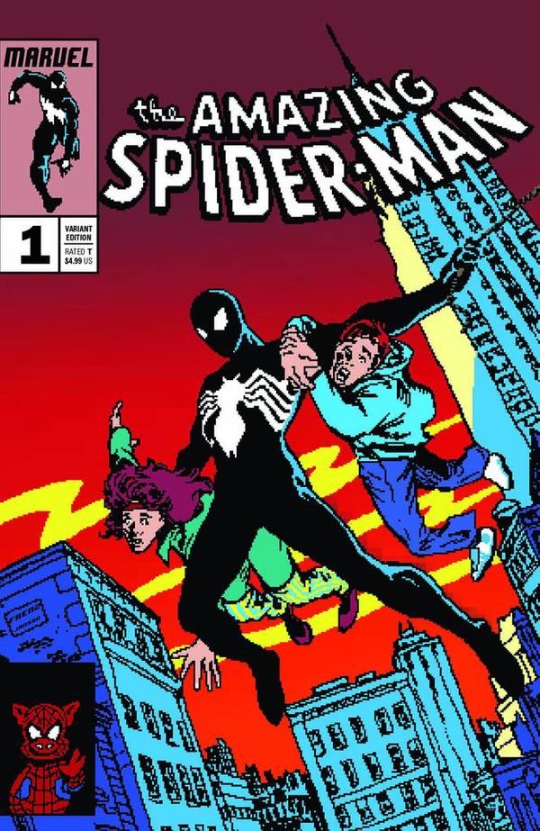 Symbiote Spider-man #1 (Waite Variant Cover)