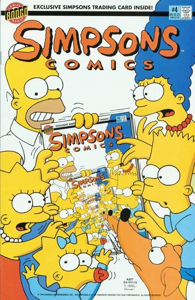 Simpsons Comics #4 Comic