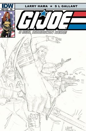 G.I. Joe: A Real American Hero #212 (10 Copy Cover)