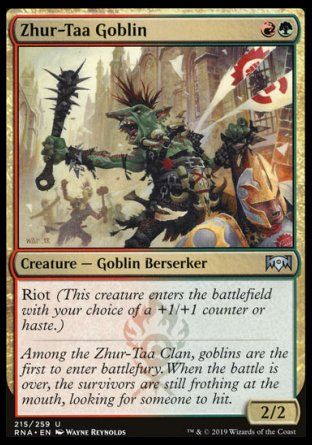 Zhur-Taa Goblin (Ravnica Allegiance) Trading Card