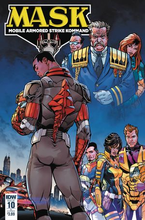 Mask Mobile Armored Strike Kommand #10 (Cover B Sears)