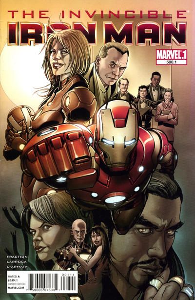 Invincible Iron Man #500.1 Comic