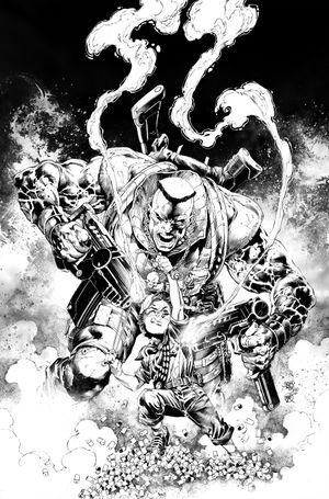 Hyde Street #10 (Cvr F Ivan Reis Youngblood Team Up B&W Virgin Variant)