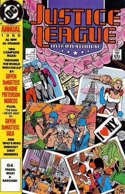 Justice League International Annual #3 Comic