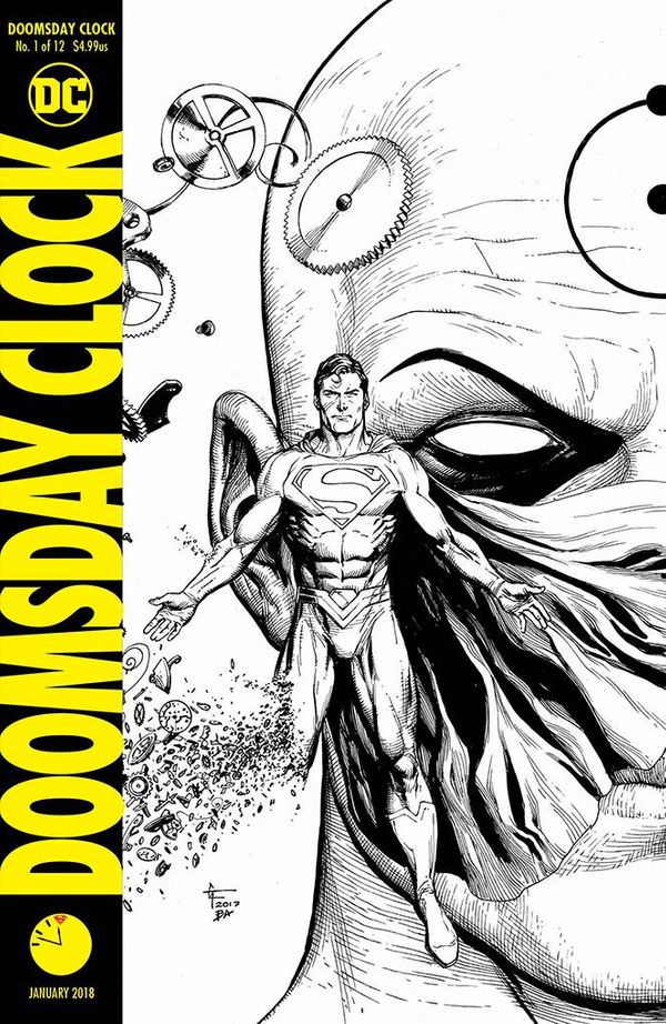 Doomsday Clock #1 (11:57 PM Release Variant)