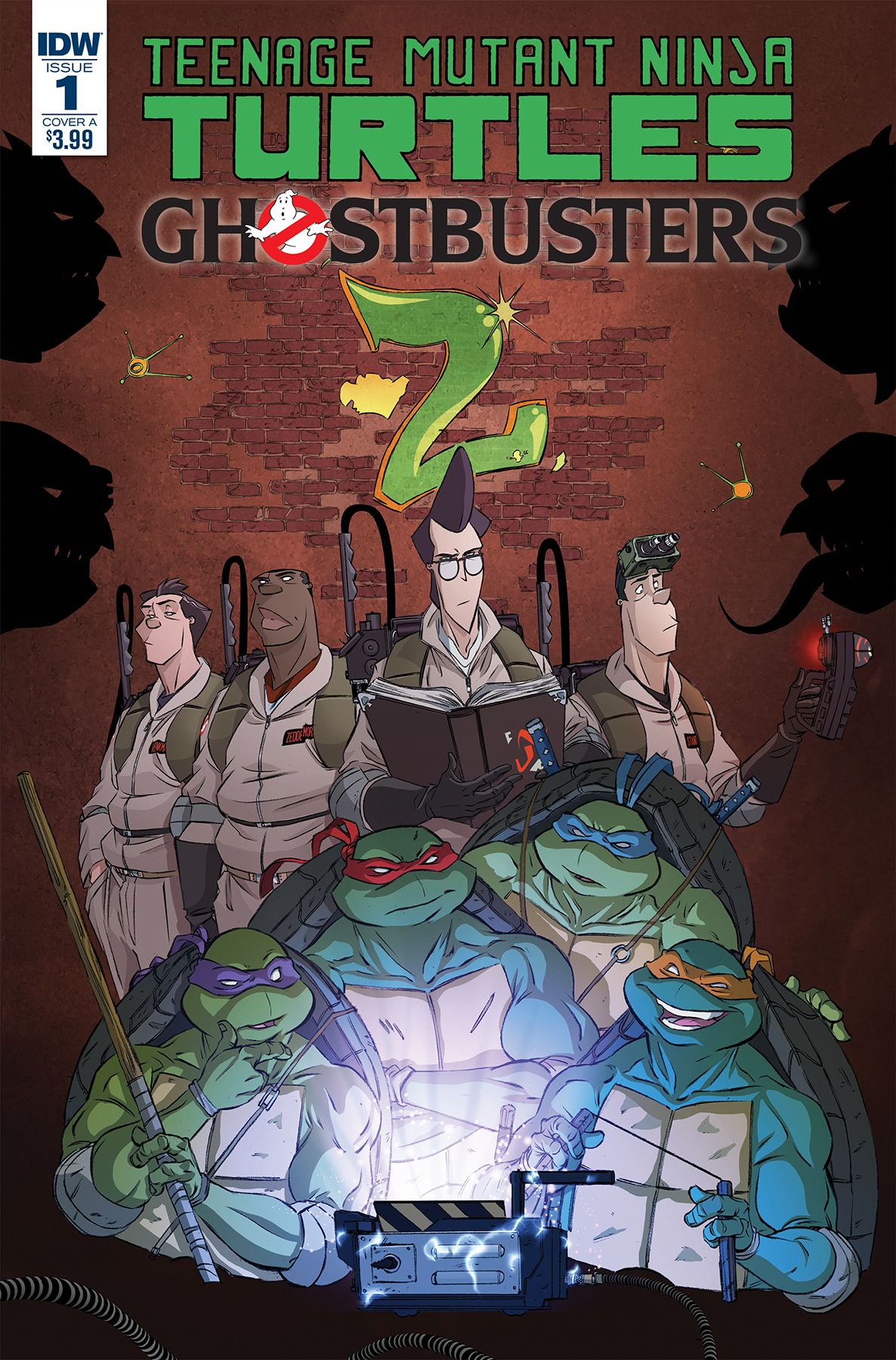 Teenage Mutant Ninja Turtles/Ghostbusters II #1 Comic