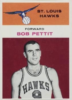 Bob Pettit 1961 Fleer #34 Sports Card
