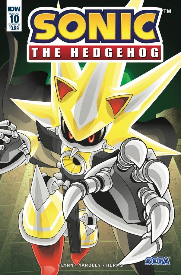 Sonic the Hedgehog #10 (Cover B Yardley)