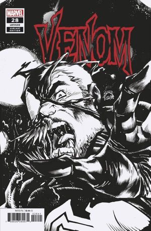 VENOM #28 sketch offers variant-graded 9.0