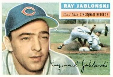 Ray Jablonski 1956 Topps #86 Sports Card
