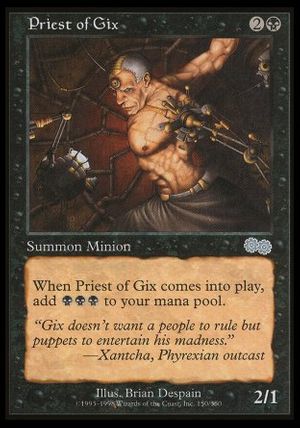 Priest of Gix (Urza's Saga)