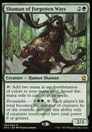 Shaman of Forgotten Ways (Dragons of Tarkir)