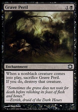 Grave Peril (Future Sight) Trading Card