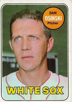 Dan Osinski 1969 Topps #622 Sports Card