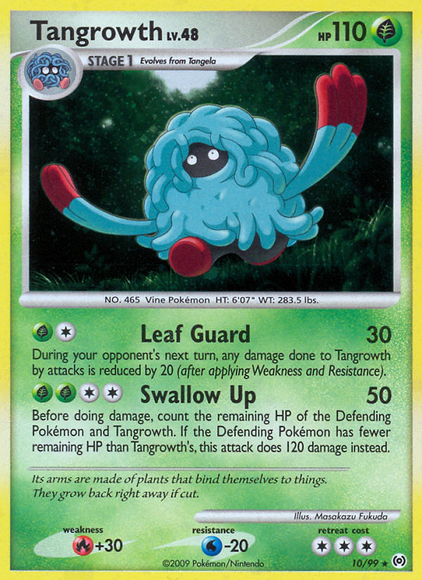 Tangrowth (10/99) - Arceus Pokémon Card