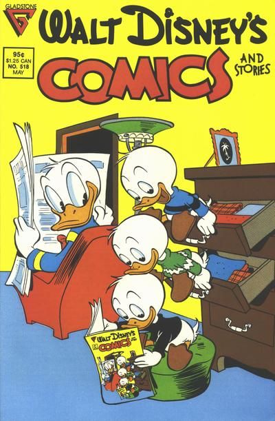 Walt Disney's Comics and Stories #518 Comic