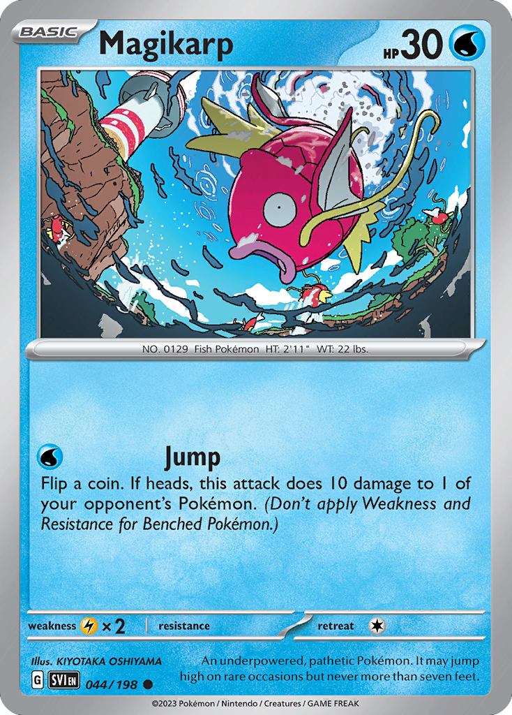 Magikarp (44/198) - Scarlet & Violet Pokémon Card