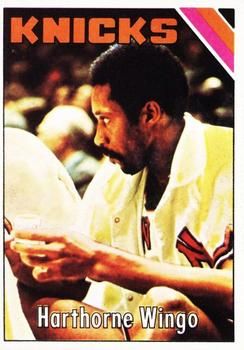 Harthorne Wingo 1975 Topps #166 Sports Card