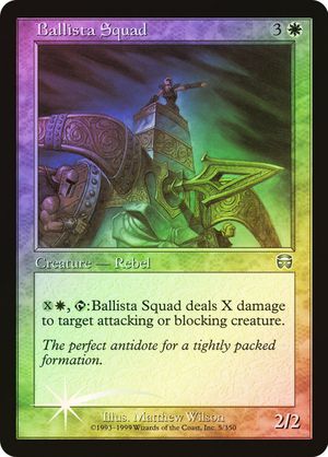 Ballista Squad (Mercadian Masques - Foil)