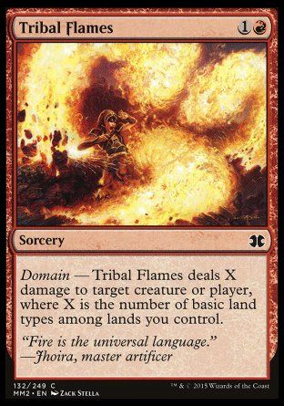 Tribal Flames (Modern Masters 2015) Trading Card