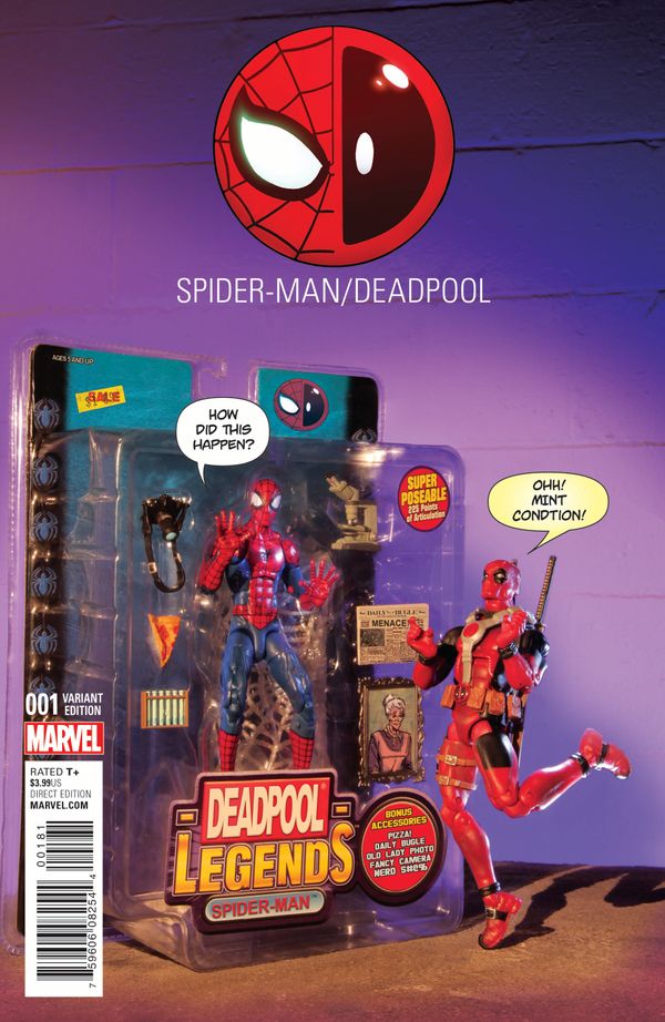 Spider-man Deadpool #1 (Action Figure Photo Variant)