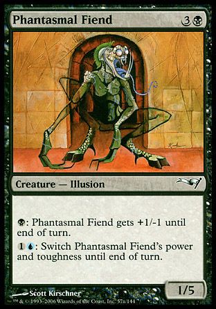 Phantasmal Fiend (Coldsnap Theme Decks) Trading Card