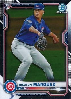 Brailyn Marquez 2021 Bowman Chrome Baseball #100 Sports Card