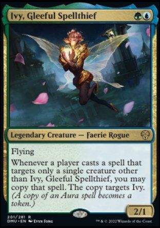 Ivy, Gleeful Spellthief (Dominaria United) Trading Card