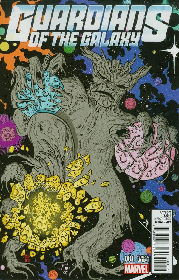 Guardians Of Galaxy #1 (Allred Kirby Monster Variant)