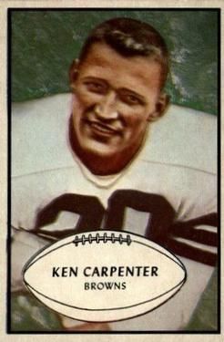 Ken Carpenter 1953 Bowman #92 Sports Card
