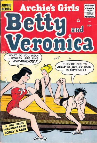 Archie's Girls Betty and Veronica #46 Comic