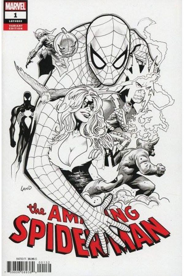 Amazing Spider-man #1 (Land Sketch Cover)