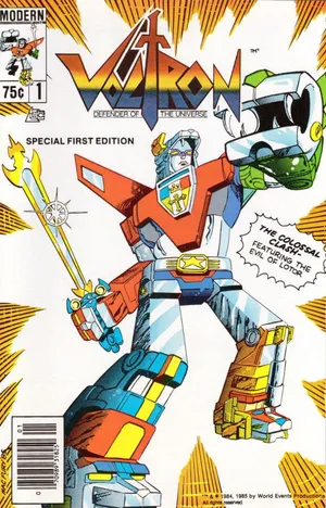 Voltron #1 (Newsstand Edition)