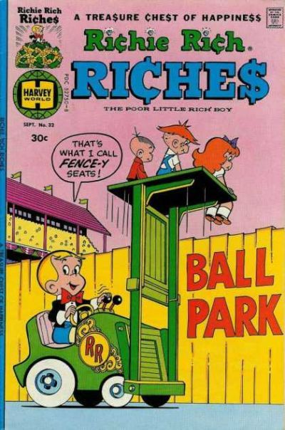 Richie Rich Riches #32 Comic