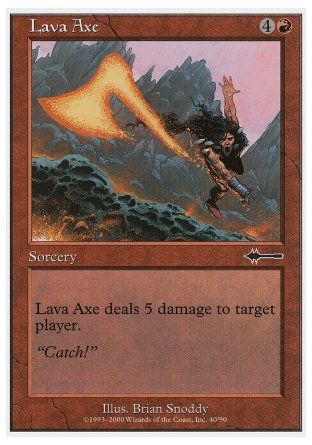 Lava Axe (Beatdown) Trading Card