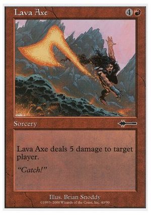 Lava Axe (Beatdown)