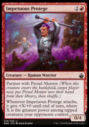 Impetuous Protege (Battlebond) Trading Card