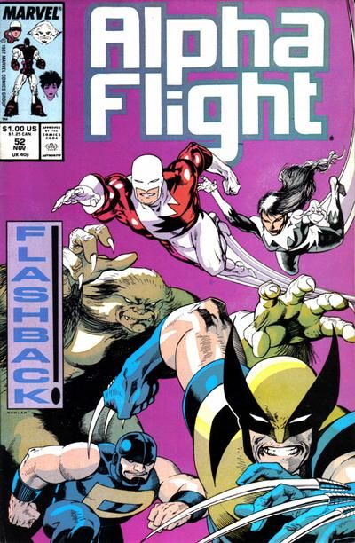 Alpha Flight #52 Comic