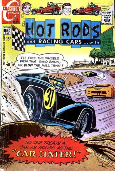 Hot Rods and Racing Cars #105 Comic