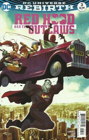 Red Hood and the Outlaws #3 (Variant Cover)