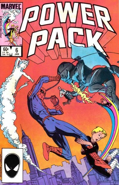 Power Pack #6 Comic