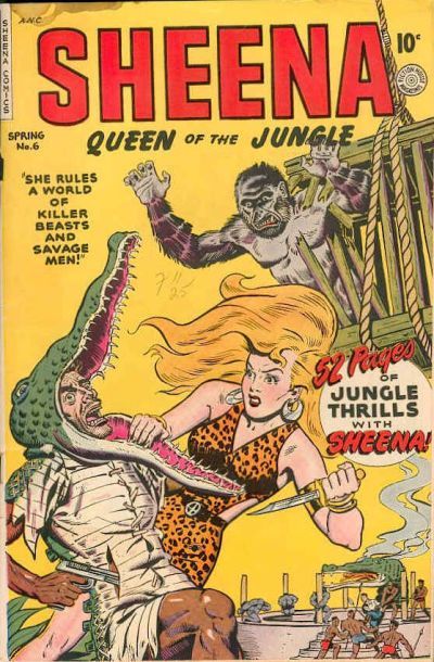 Sheena, Queen of the Jungle #6 Comic