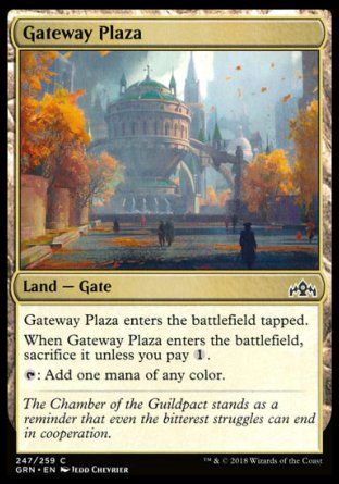 Gateway Plaza (Guilds of Ravnica) Trading Card