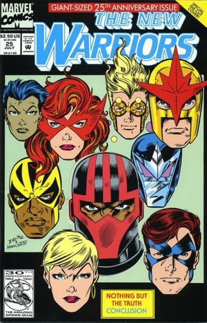 The online New Warriors comic 1992 Complete Set 22, 23, 24, 25